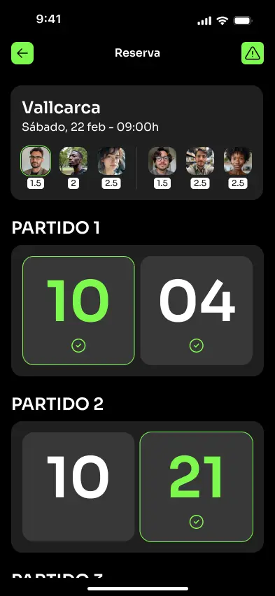 Diseño y desarrollo de la app de Hoop Slam 5