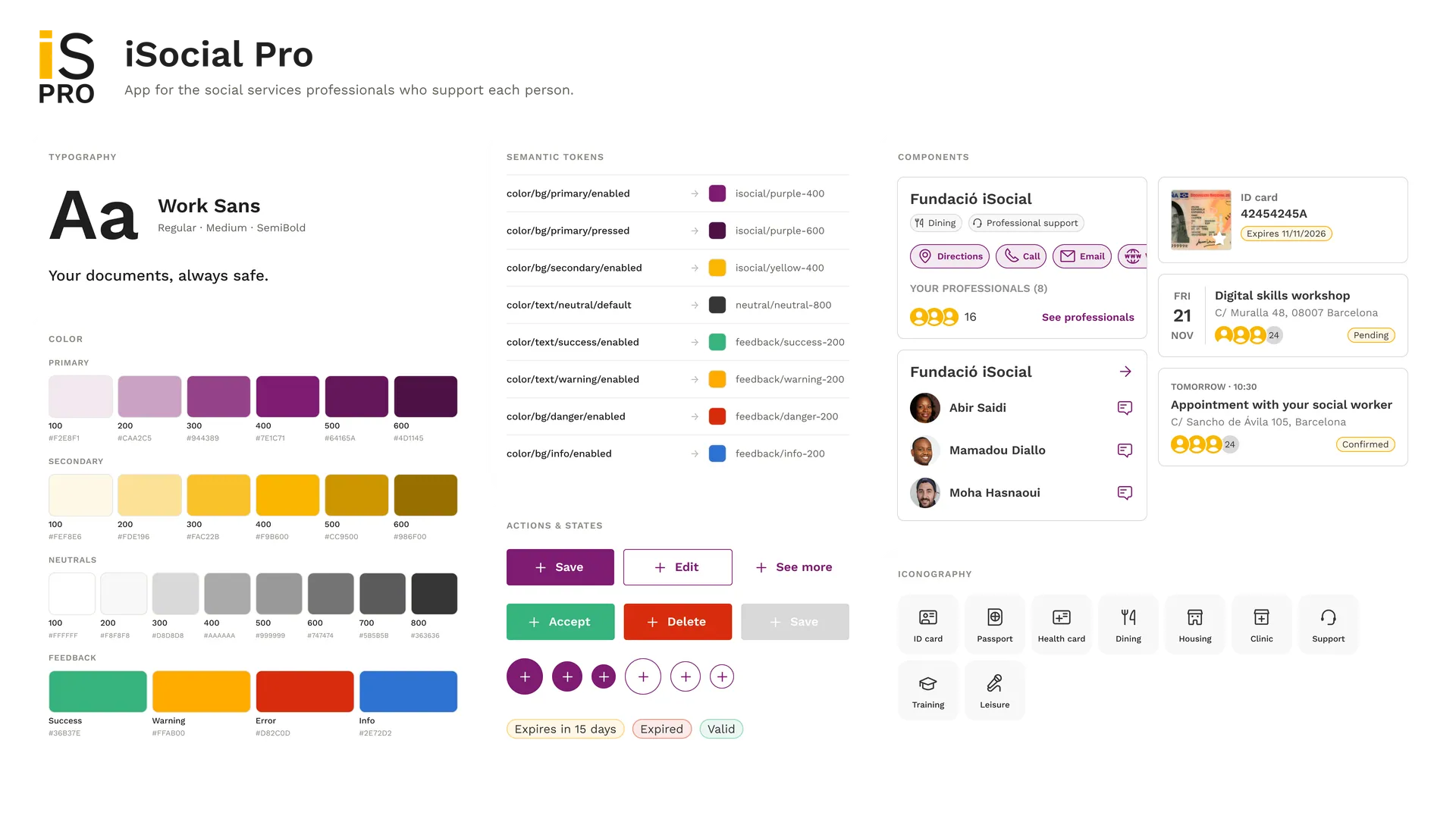 Un design system pensado para la marca blanca — iSocial Pro